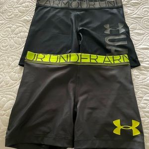 Under Armour womens Lg compression shorts